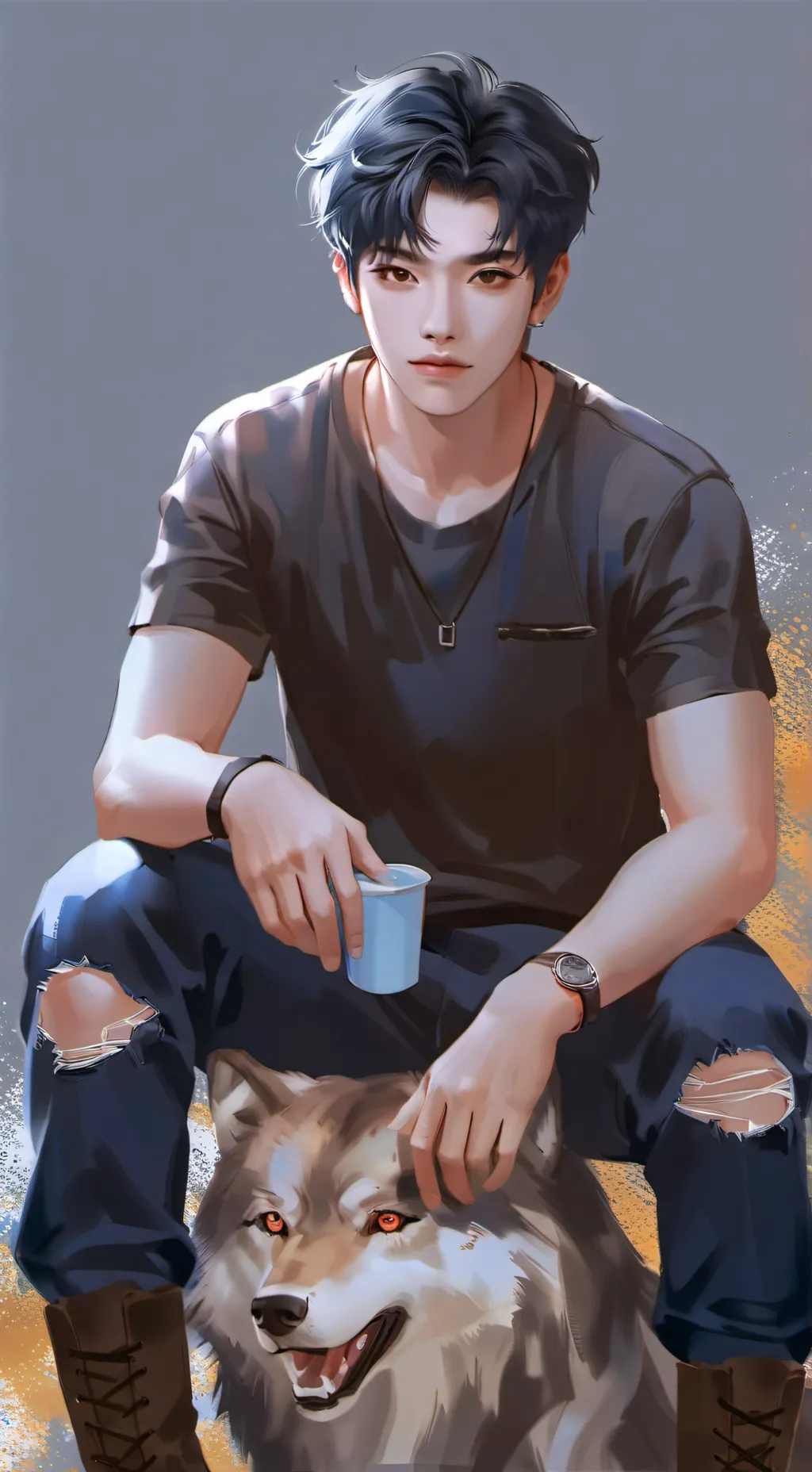 ai character: Jackson  background