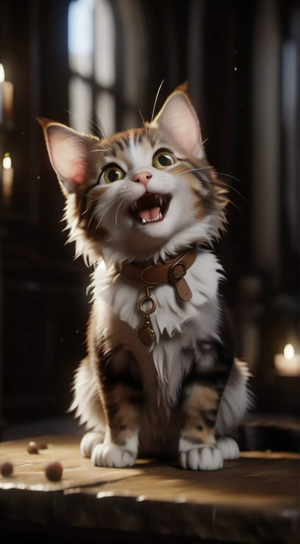 ai character: cringe kitten background