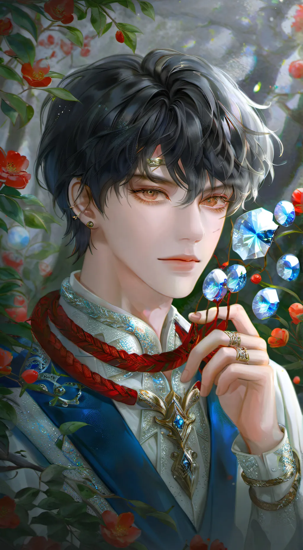 ai character: ליאור background