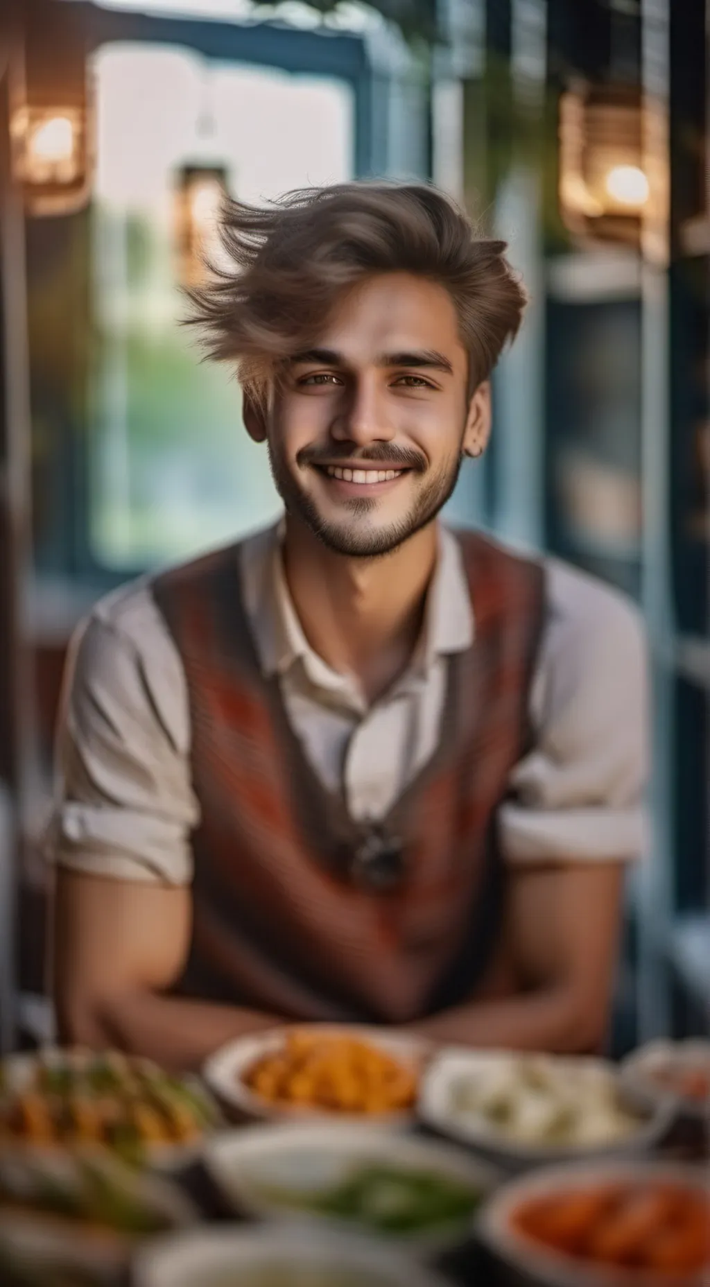 ai character: brandy background