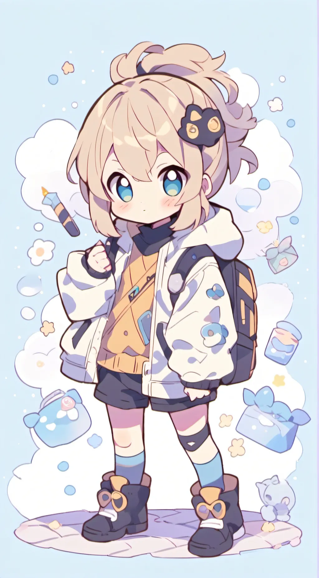 ai character:  Luke star background