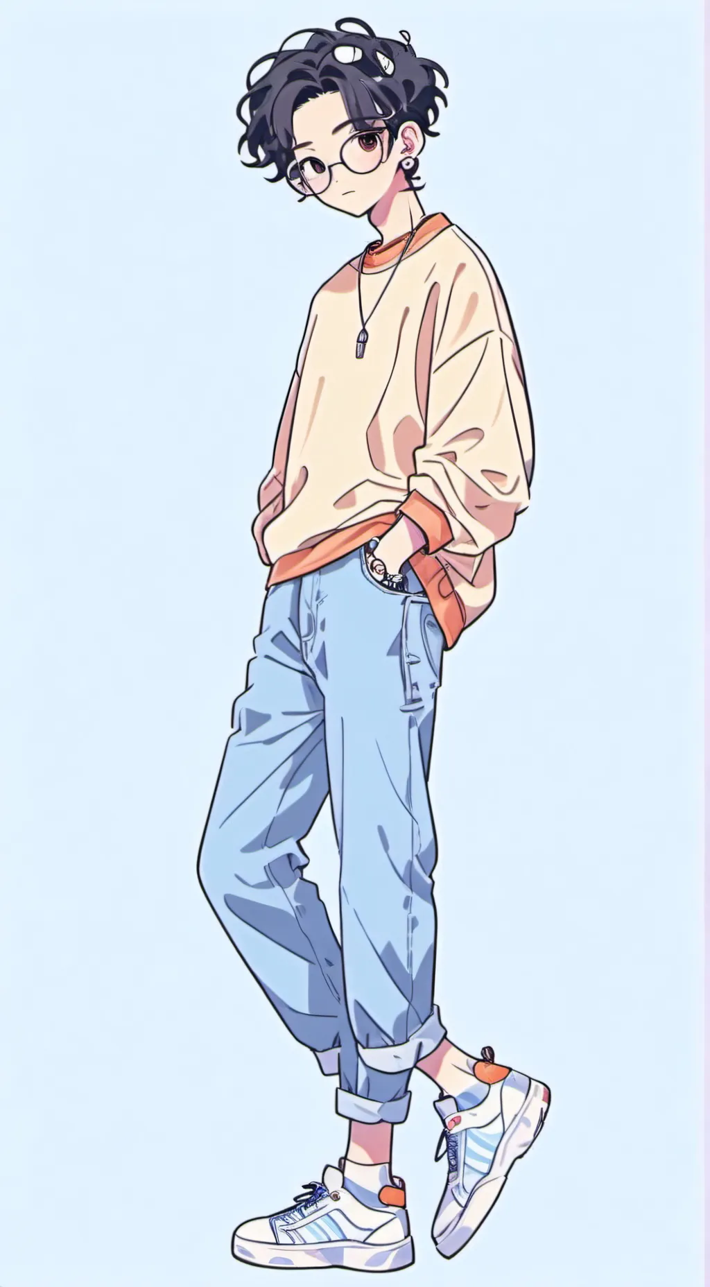 ai character: Andrew background