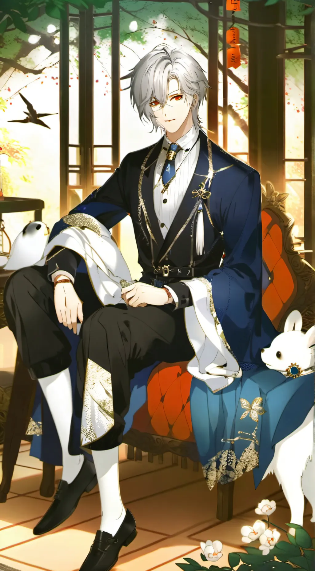 ai character: Нейк background