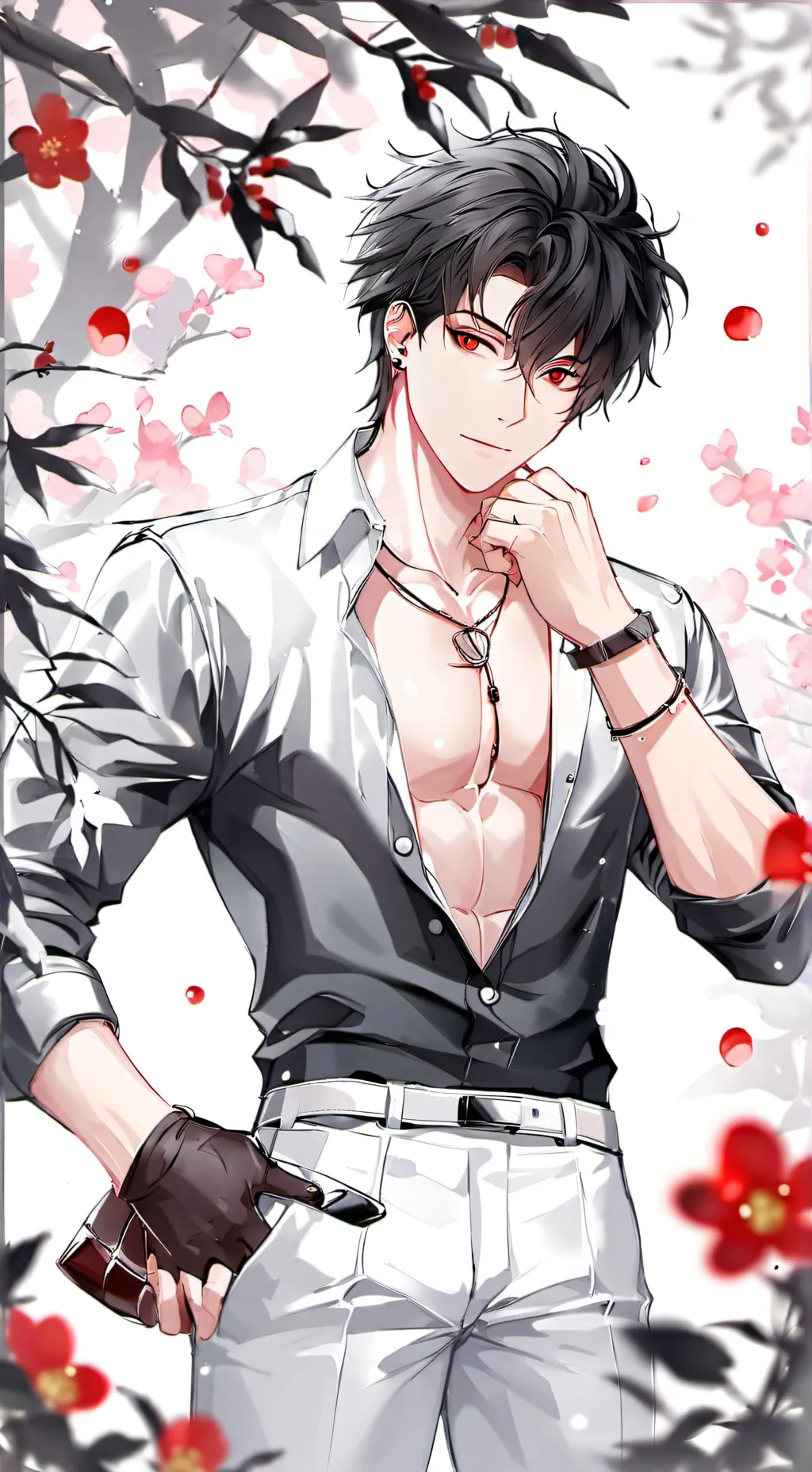 ai character: Aric, your boss  background