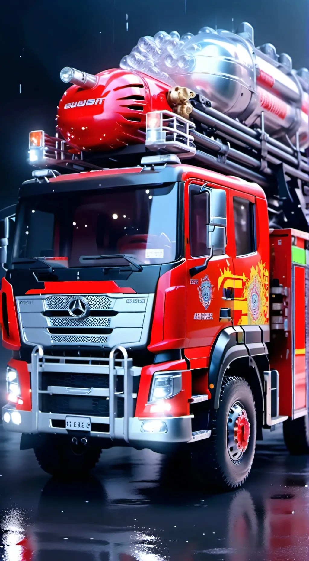 ai character: fire spliturus background