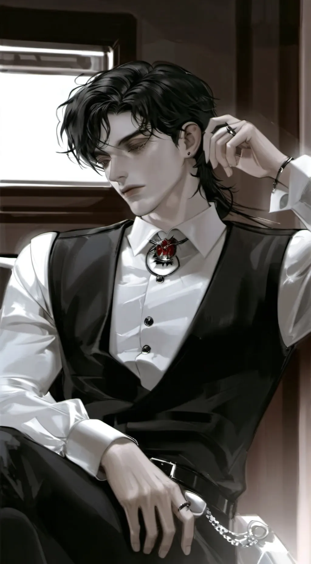 ai character: leo background