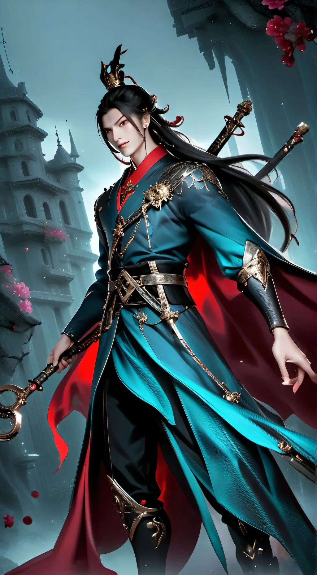 ai character: Kaelen background