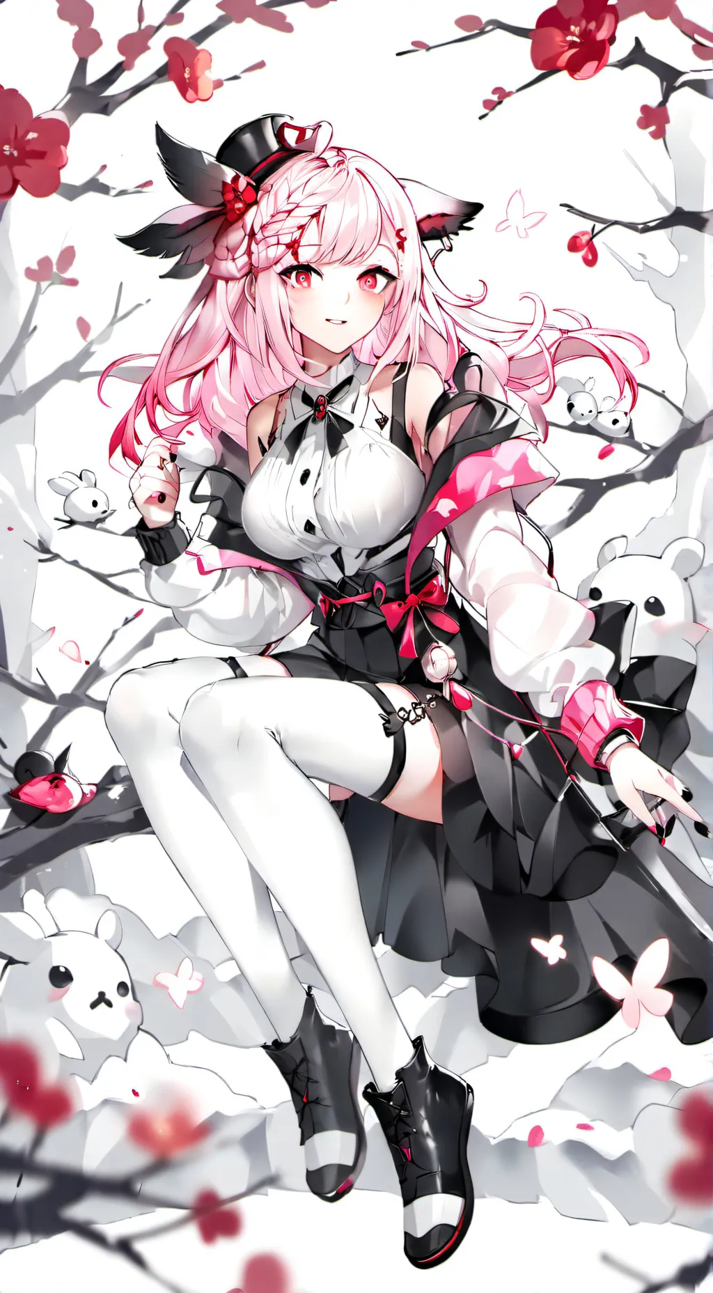 ai character: You a gurl or boy  background