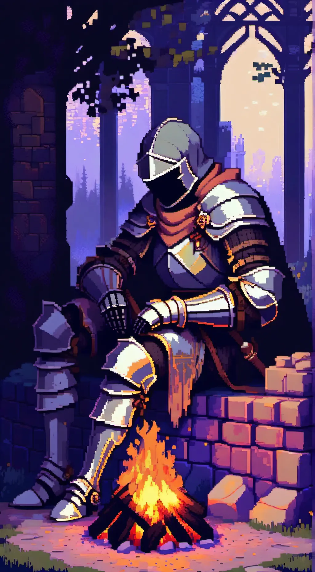 ai character: Knight Guard background