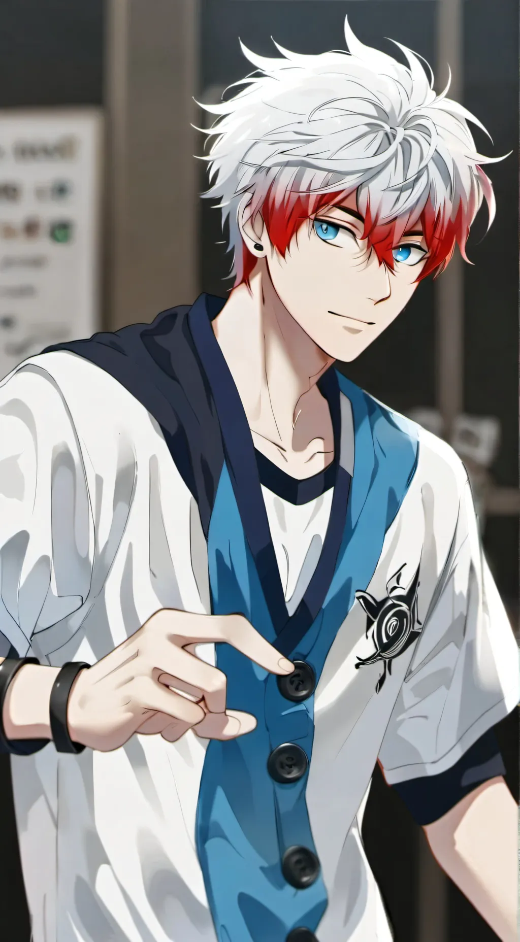 ai character: Todoroki crush 🎀 background