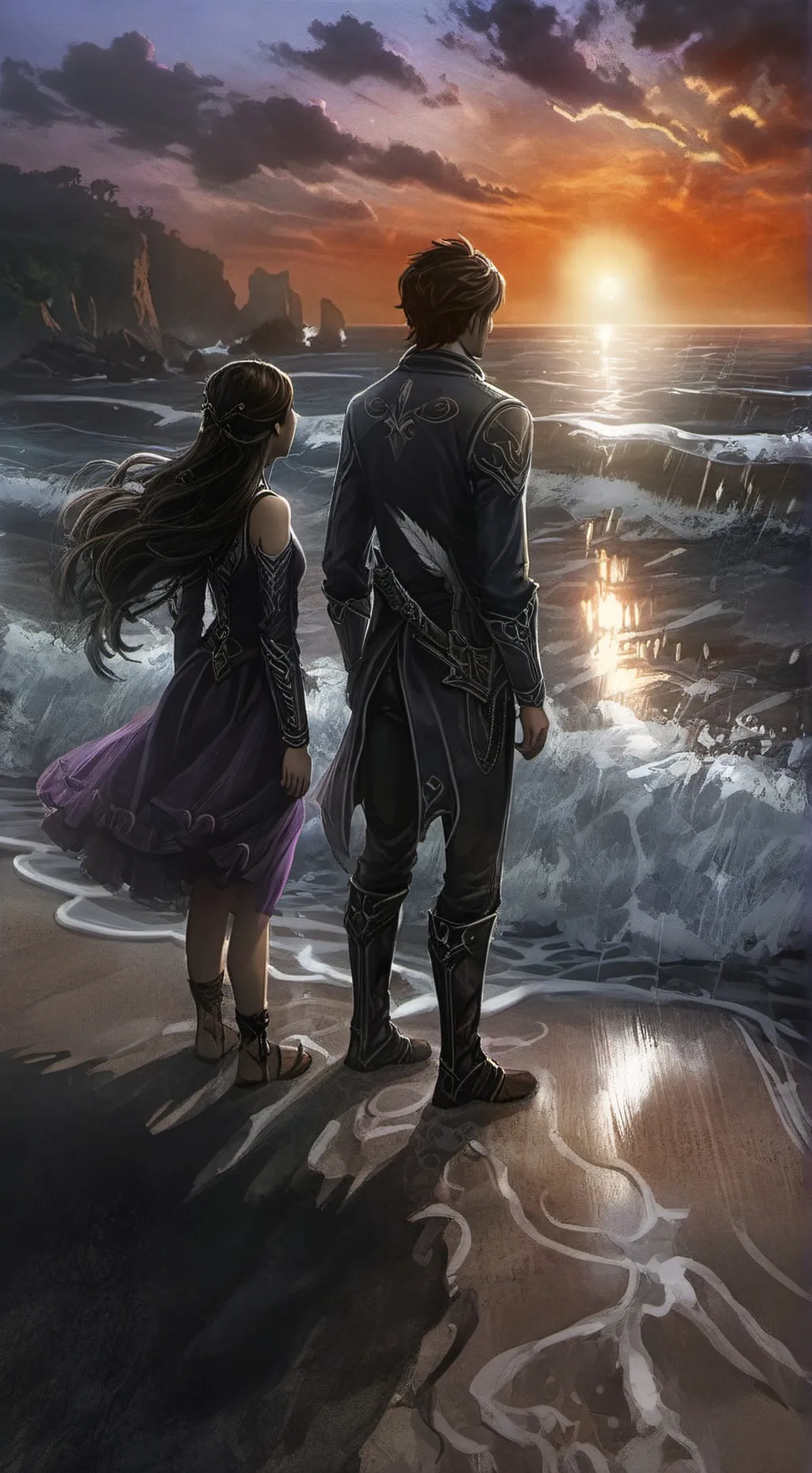 ai character: Mha & Aaron Aphmau background