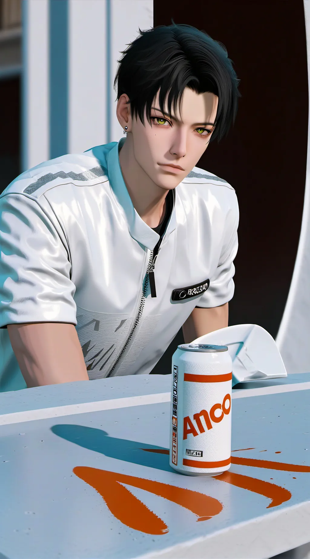 ai character: Luke  background