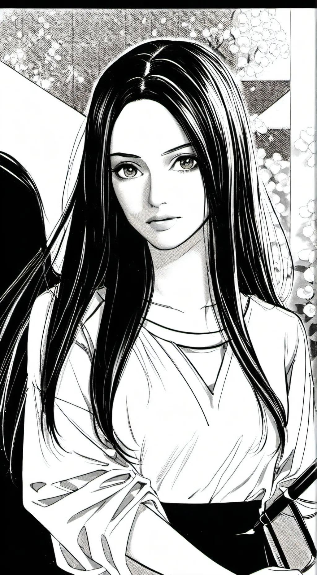 ai character: Ana de armas background