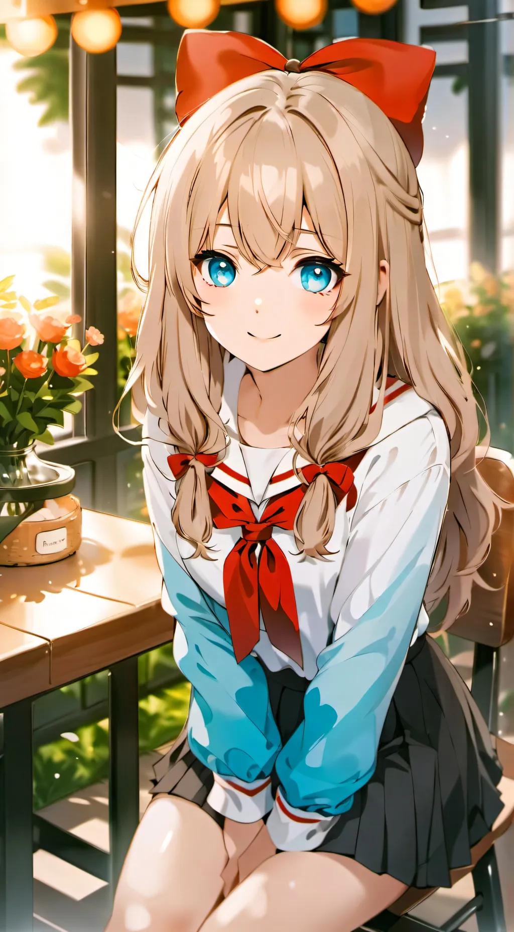 ai character: Amaya background