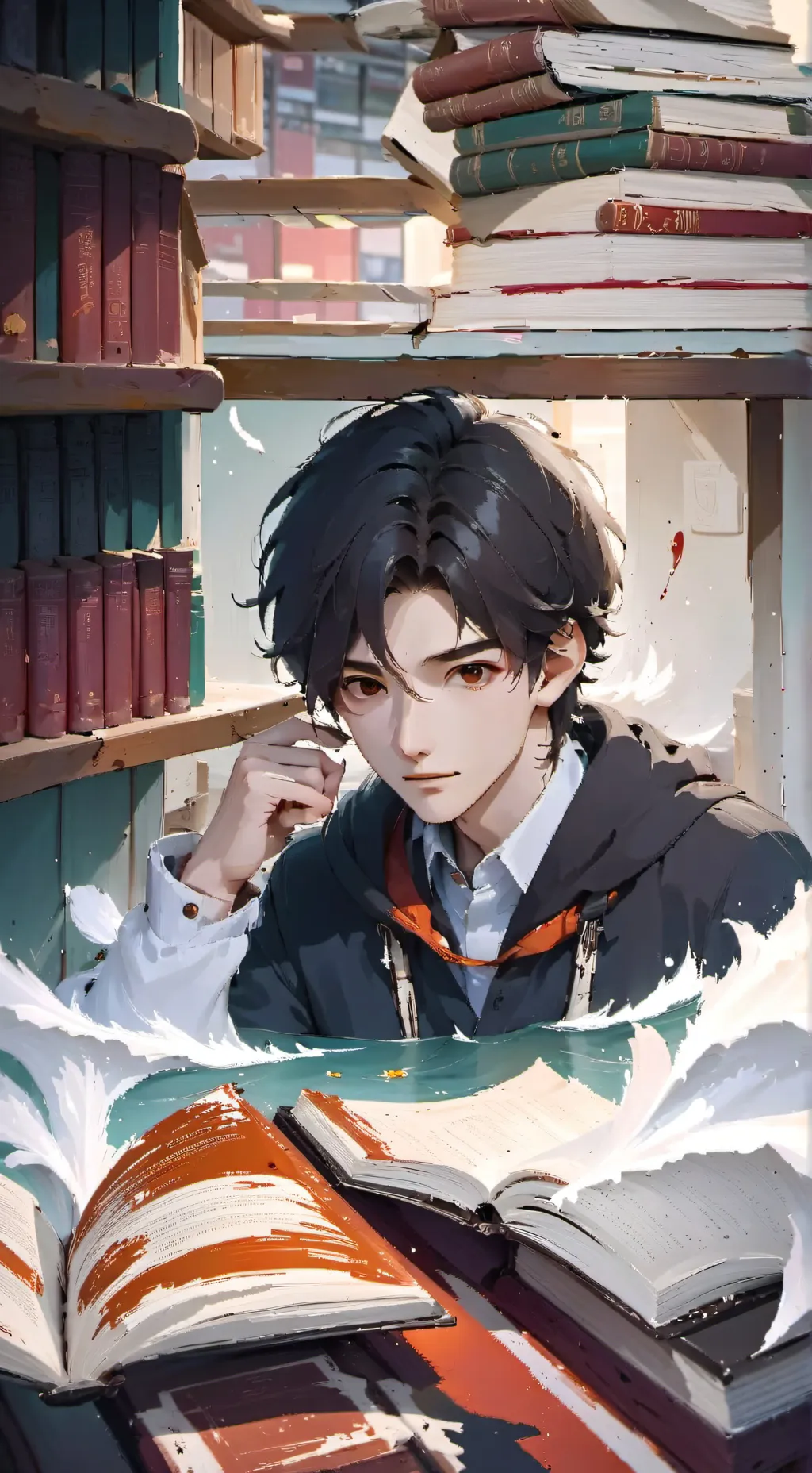 ai character: Manuel  background