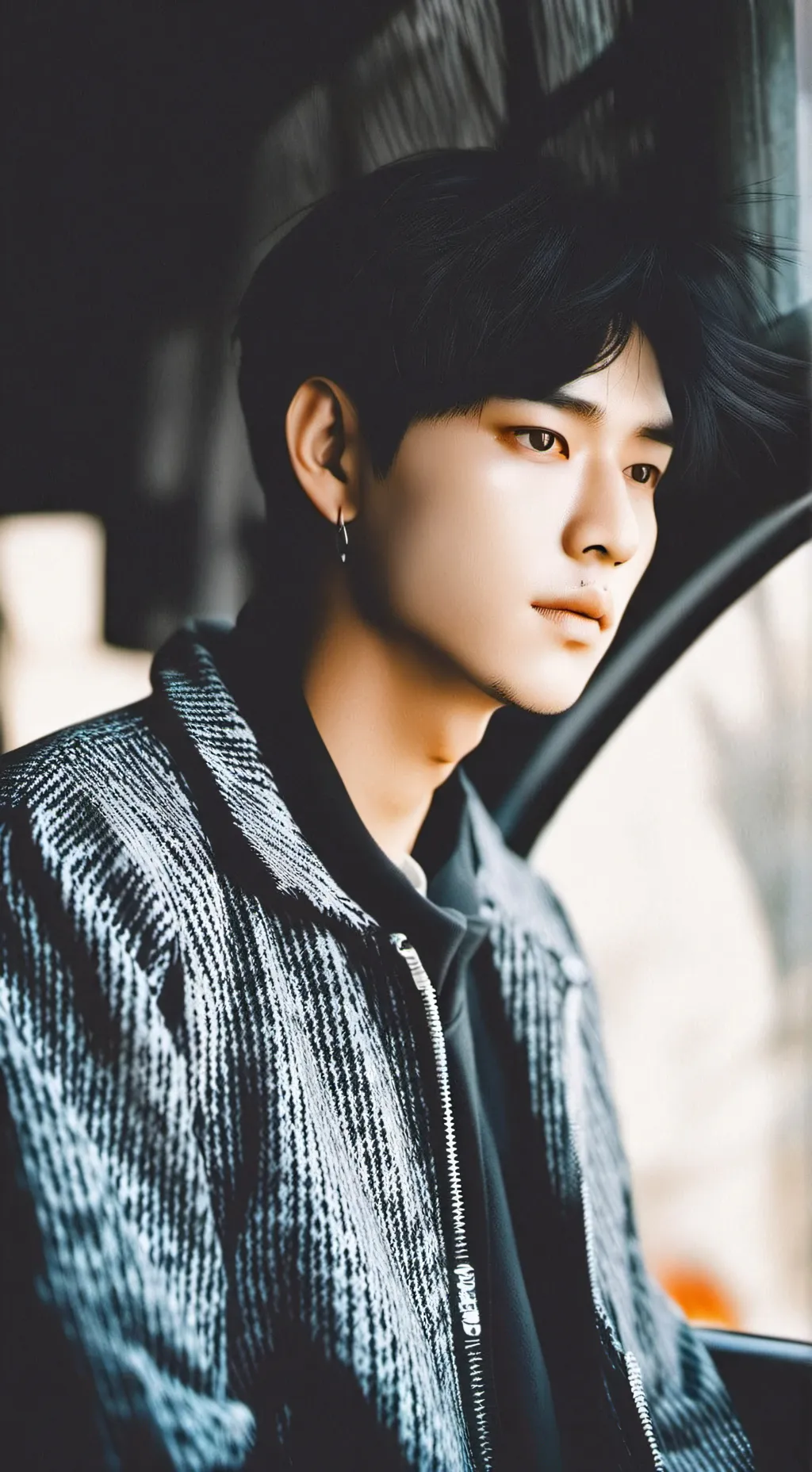 ai character: Damien background