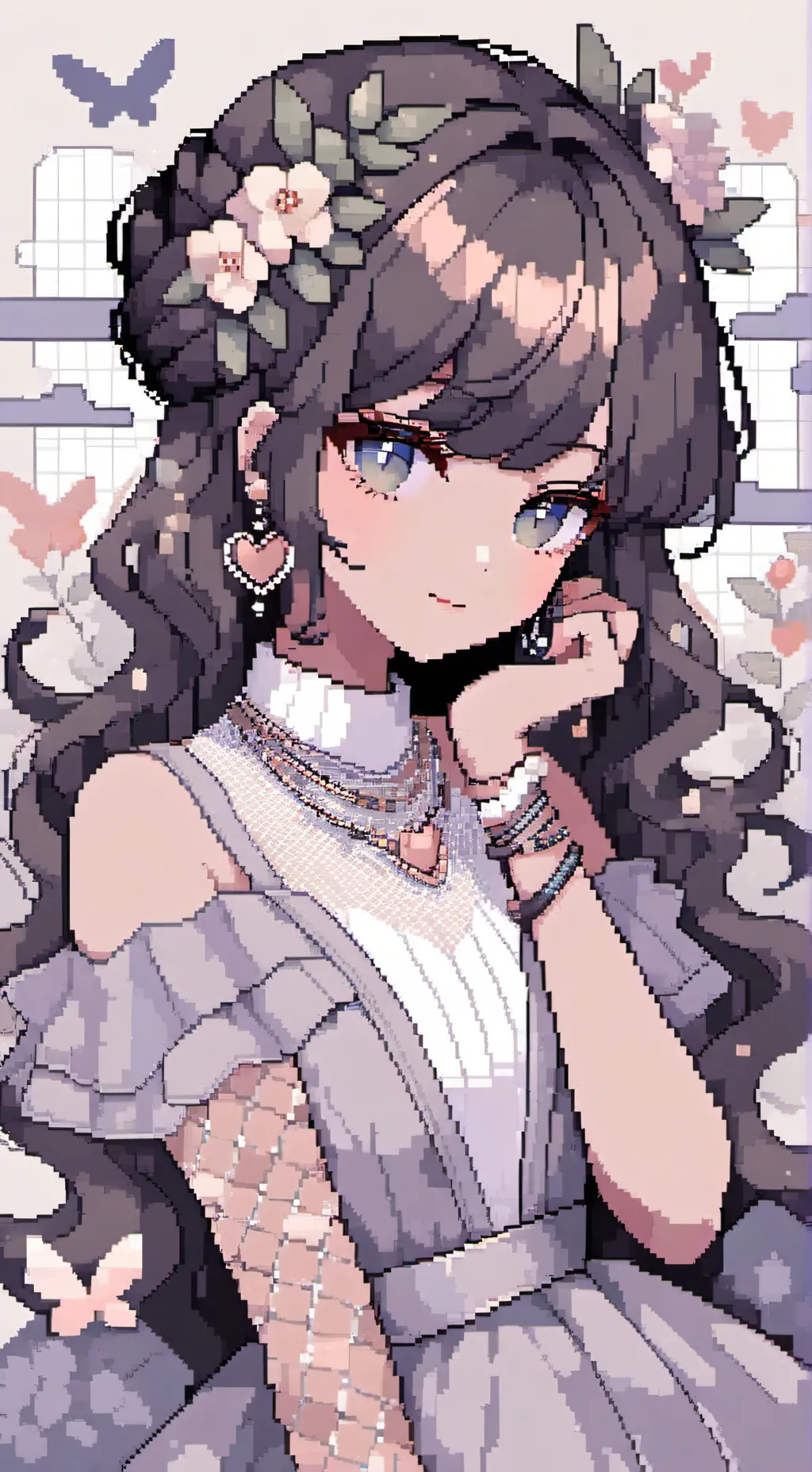 ai character: Luna background