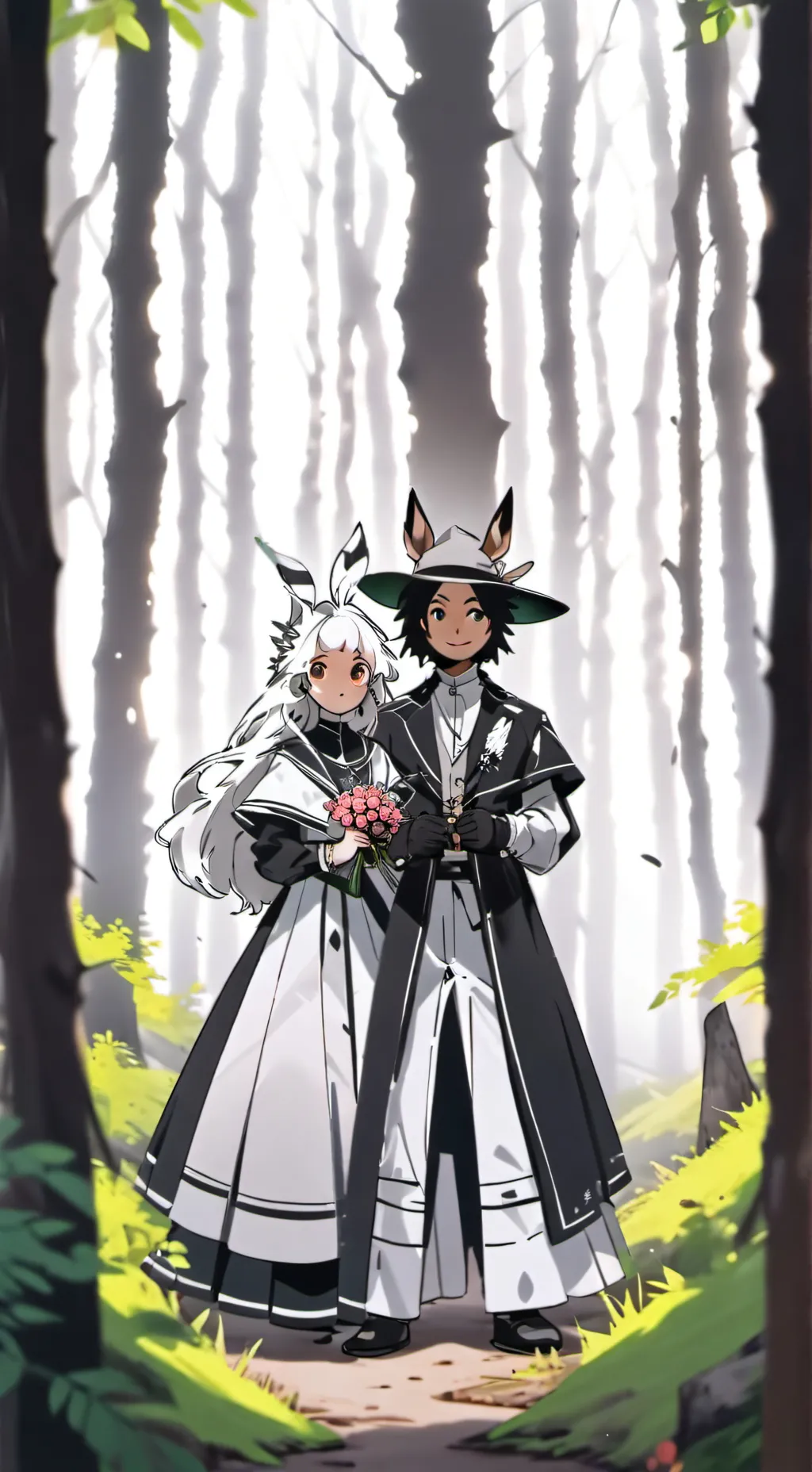 ai character: ? background