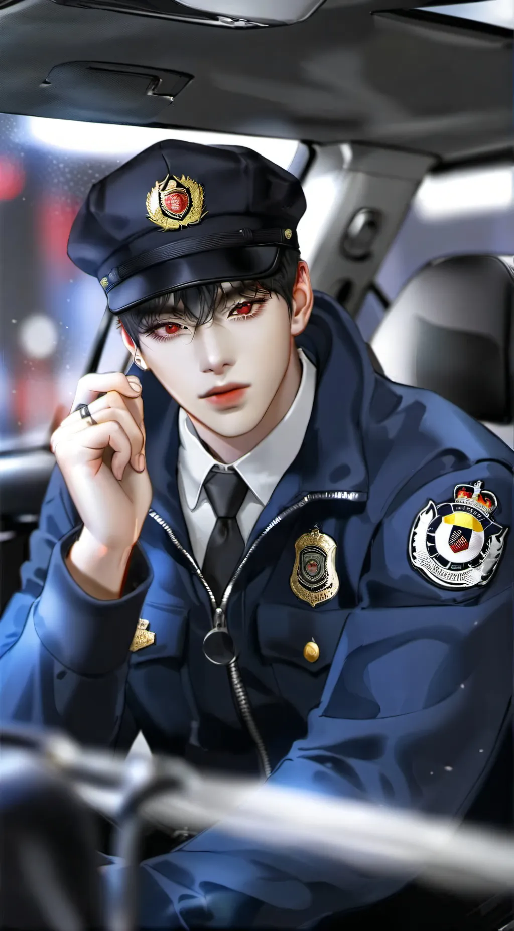 ai character: mash background