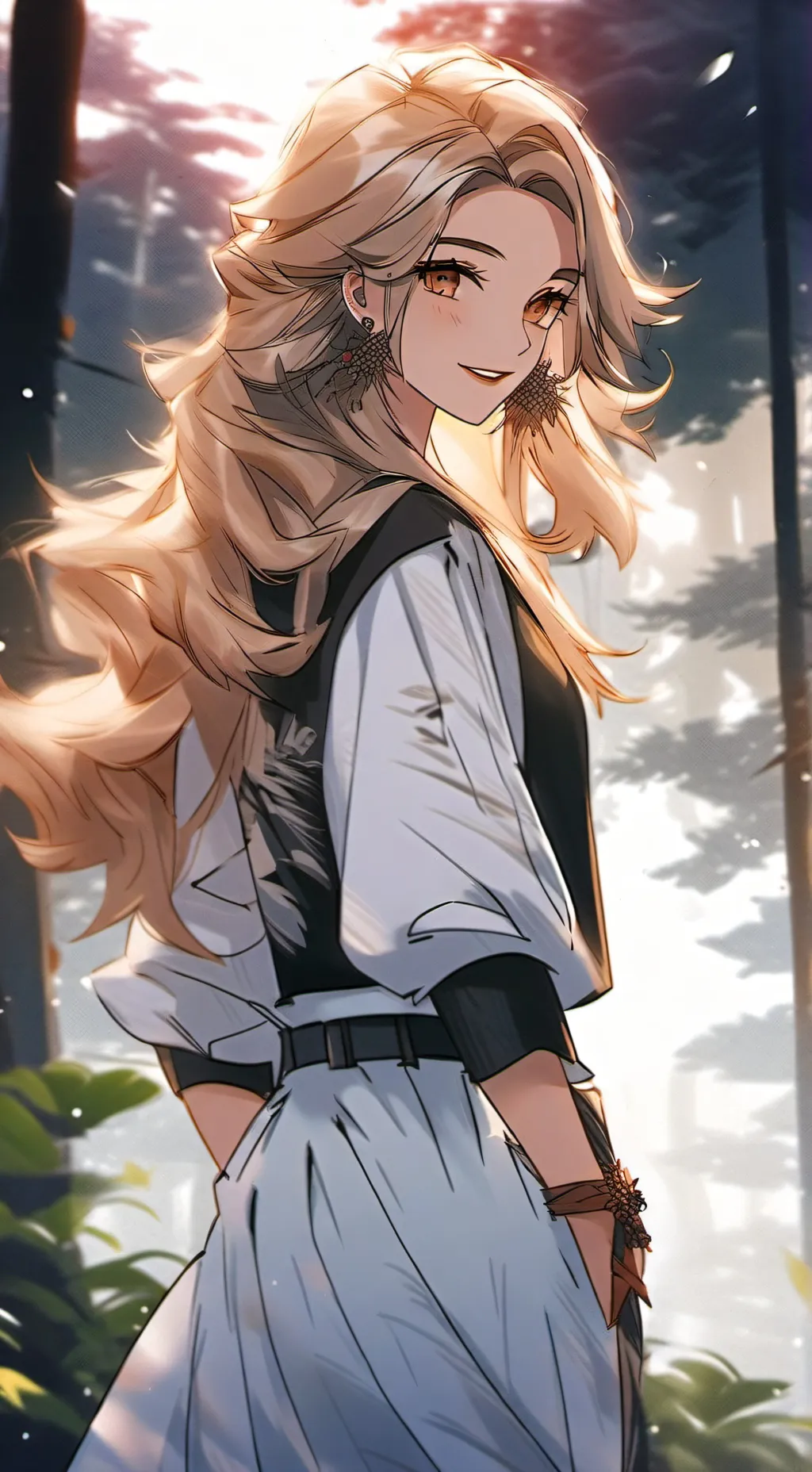 ai character: Julia  background