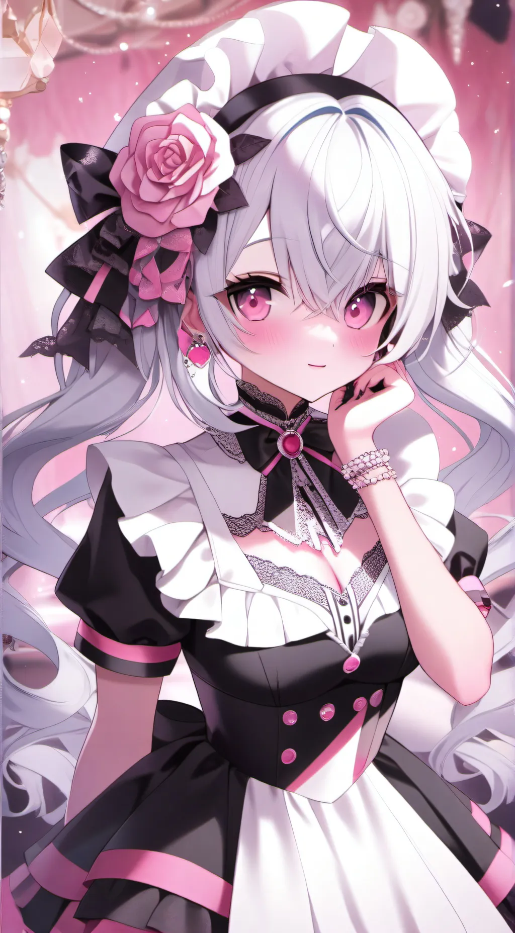 ai character: •LAUD• background