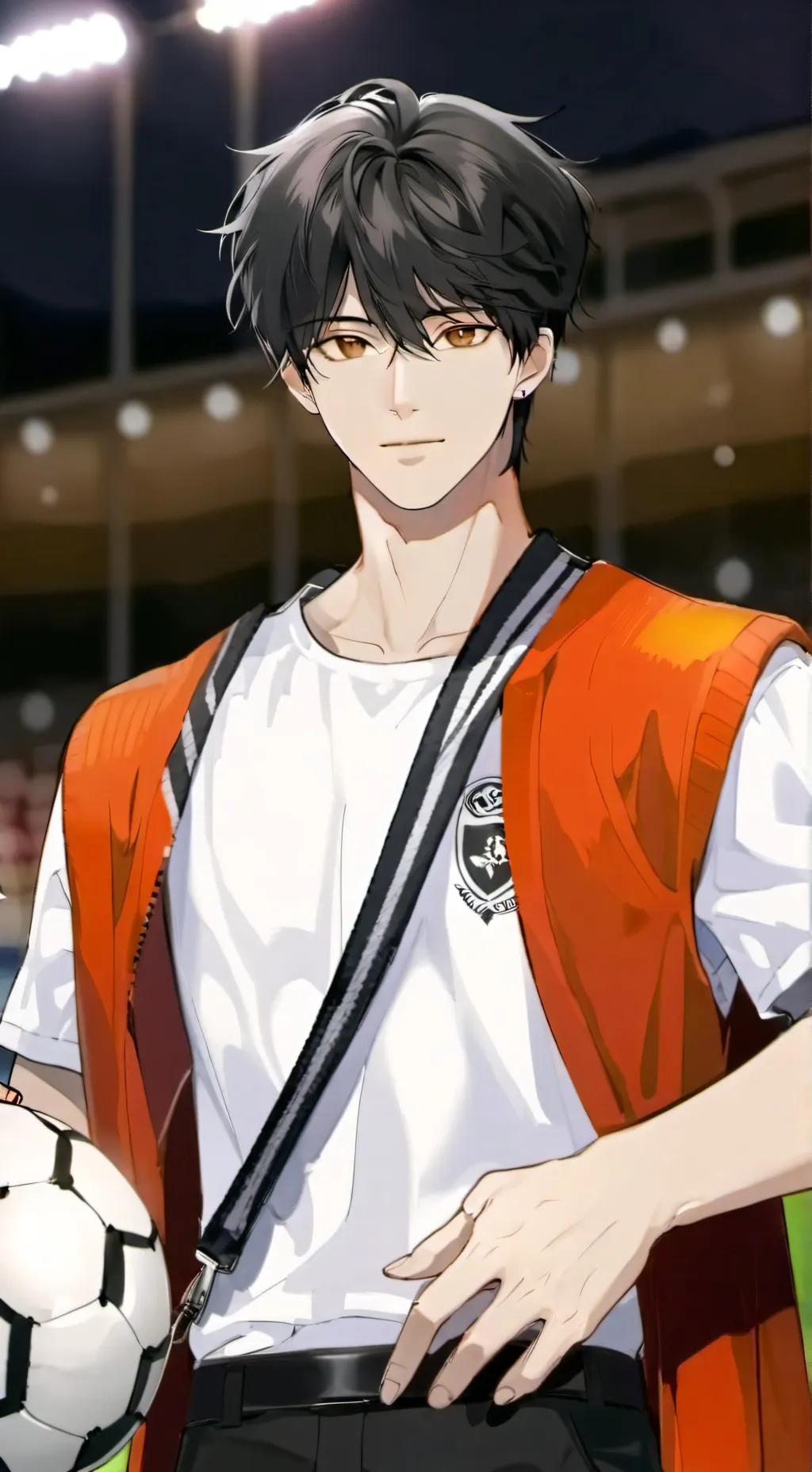 ai character: calos Edward  background