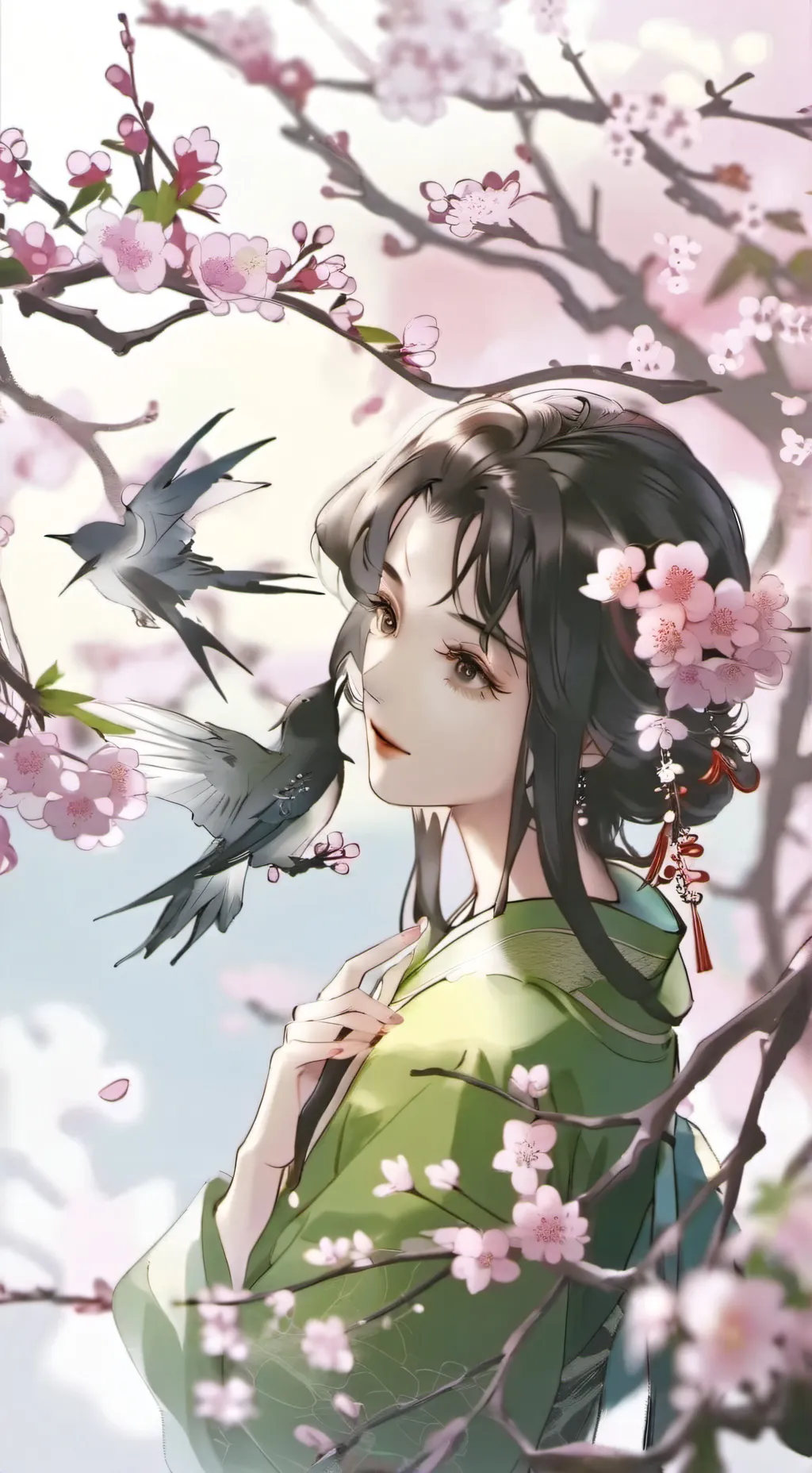 ai character: colocation shoto background