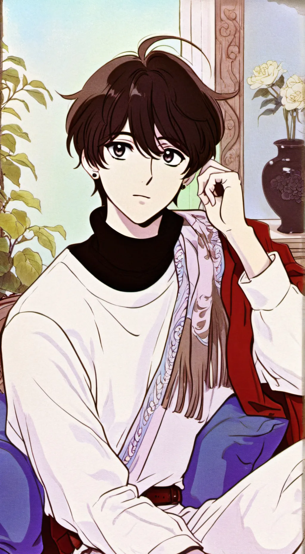 ai character: Mark background