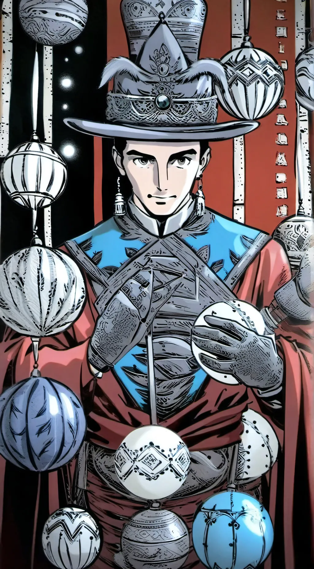 ai character: paises zombies background