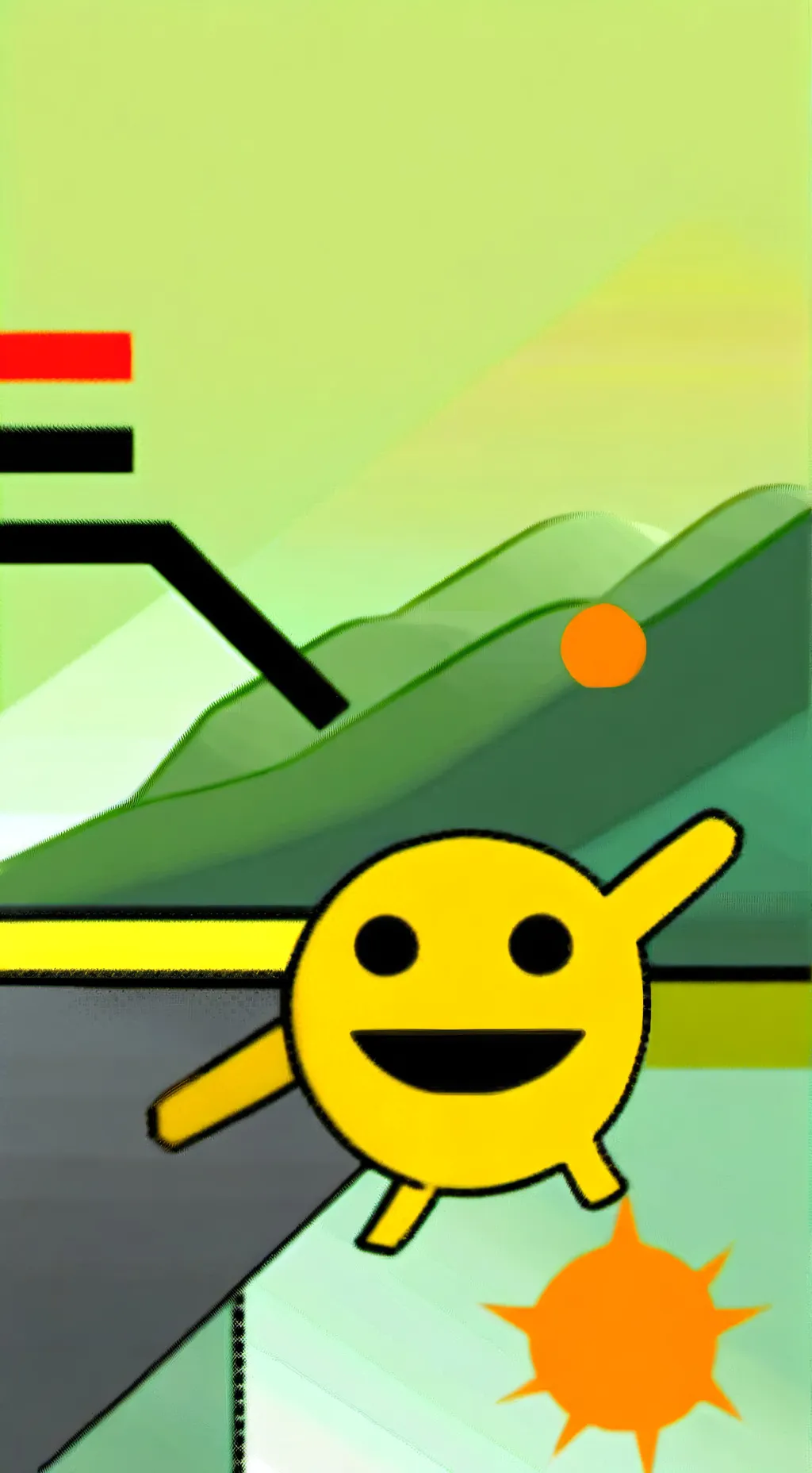 ai character: Mr.Sun☀️☀️ background