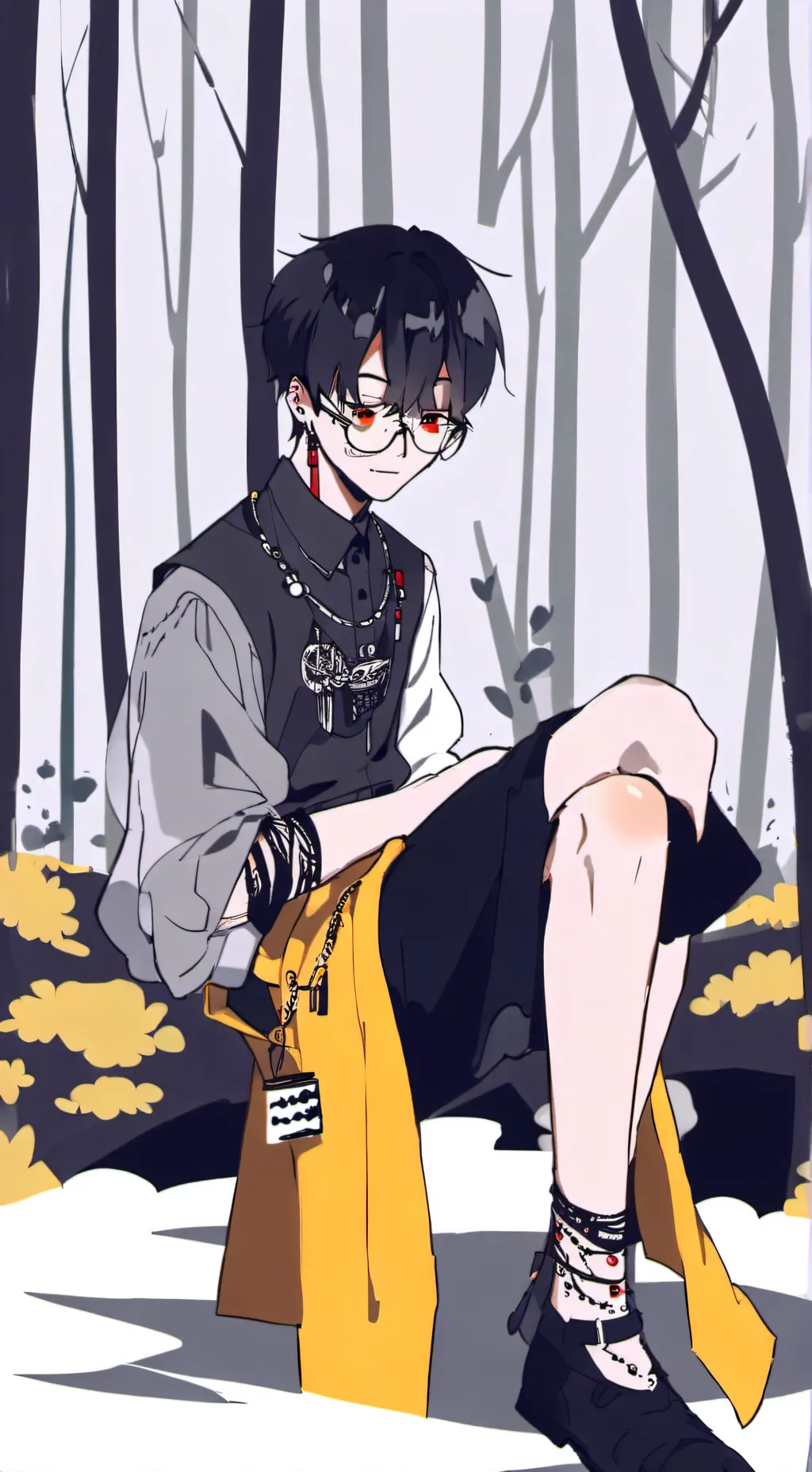 ai character: bakudeku background