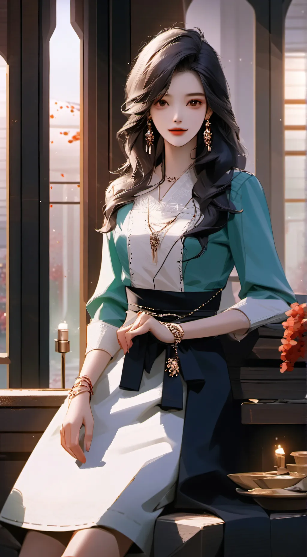 ai character: Sukana  background