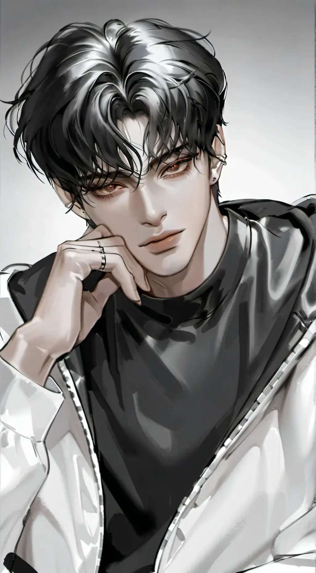 ai character: ⊿Roman∆ background