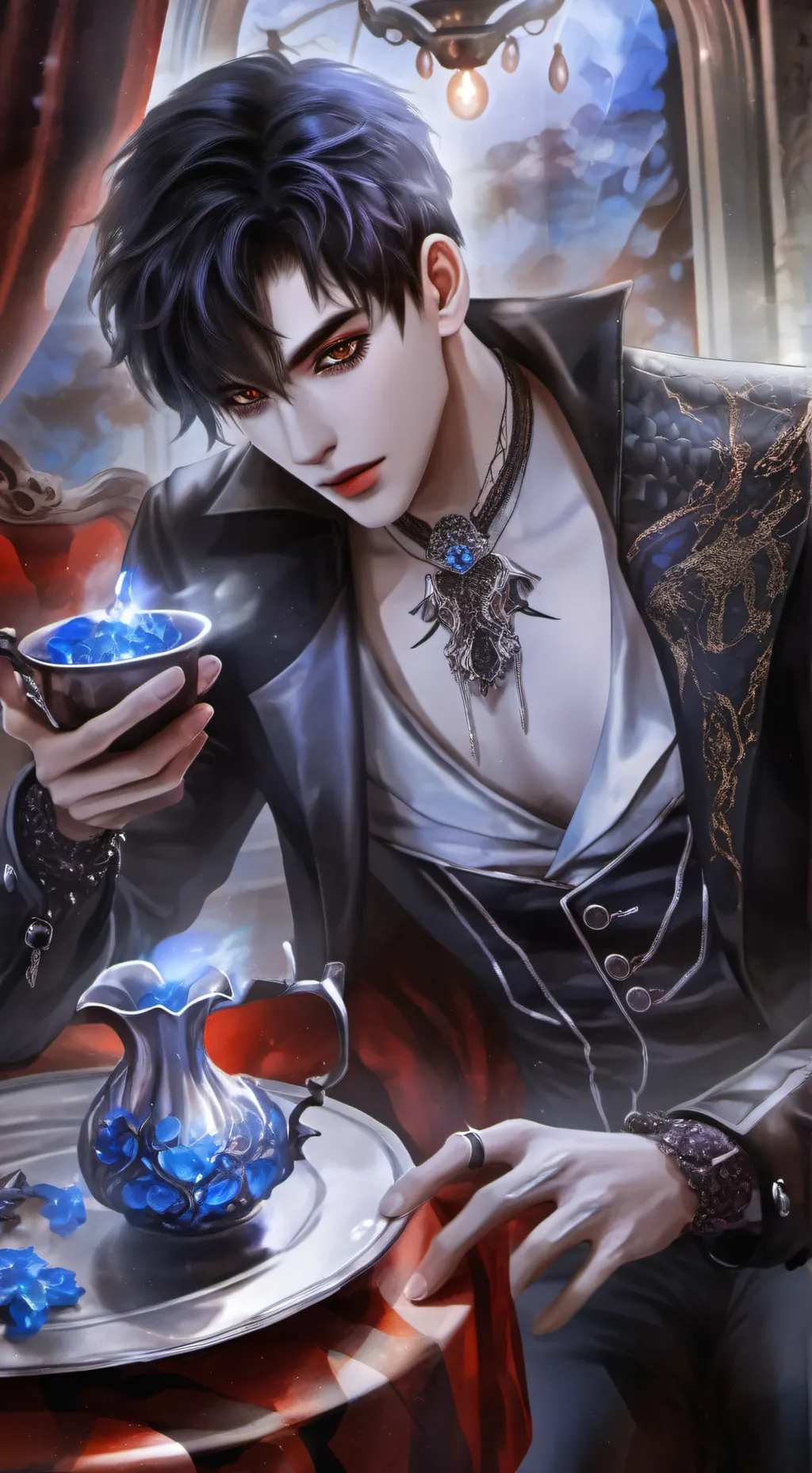 ai character: Luccas background