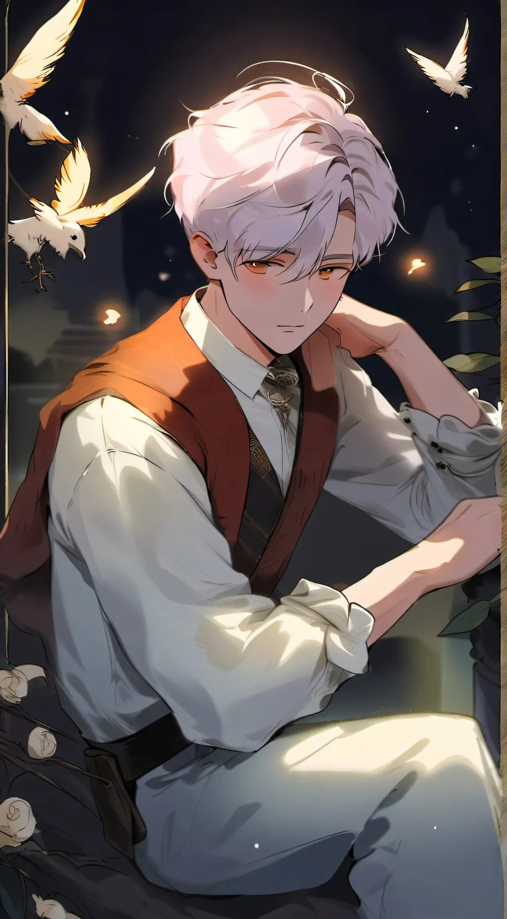 ai character: Albert background