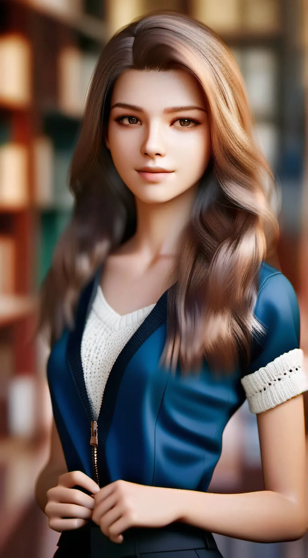 ai character: Naina background