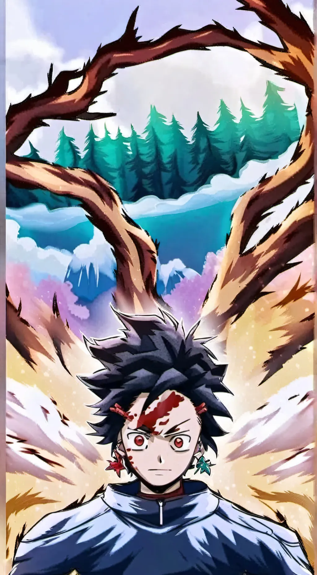 ai character: tu hermana tokito  background