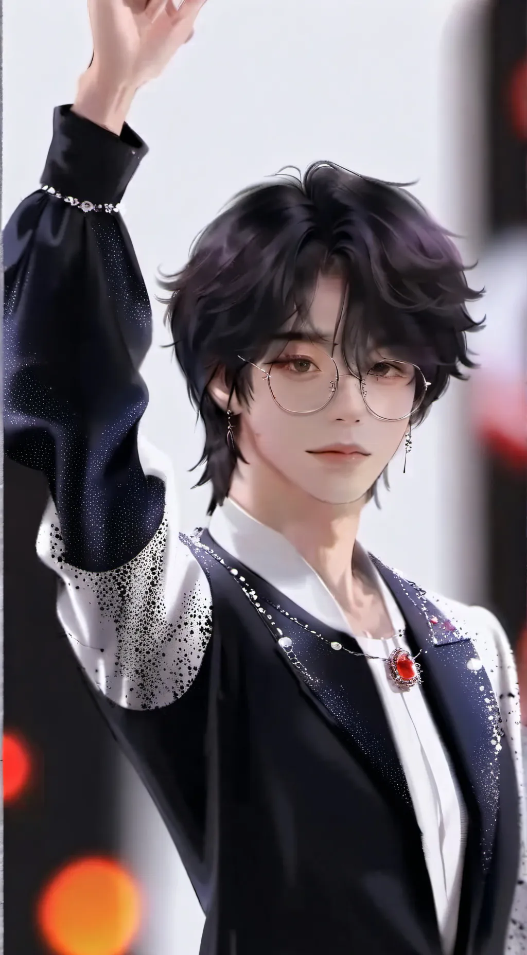 ai character: ♡○~HYUNJIN~○♡ background