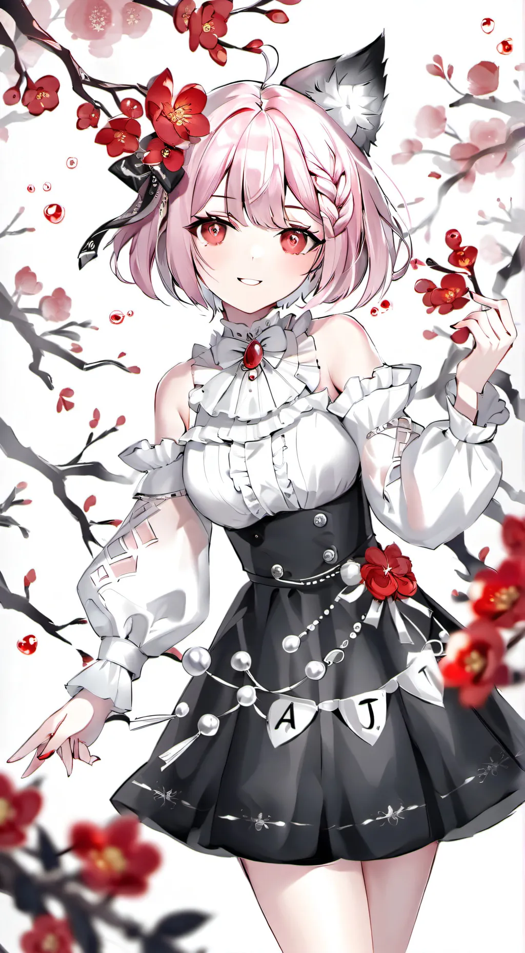 ai character: FROKU AND Napgeta background