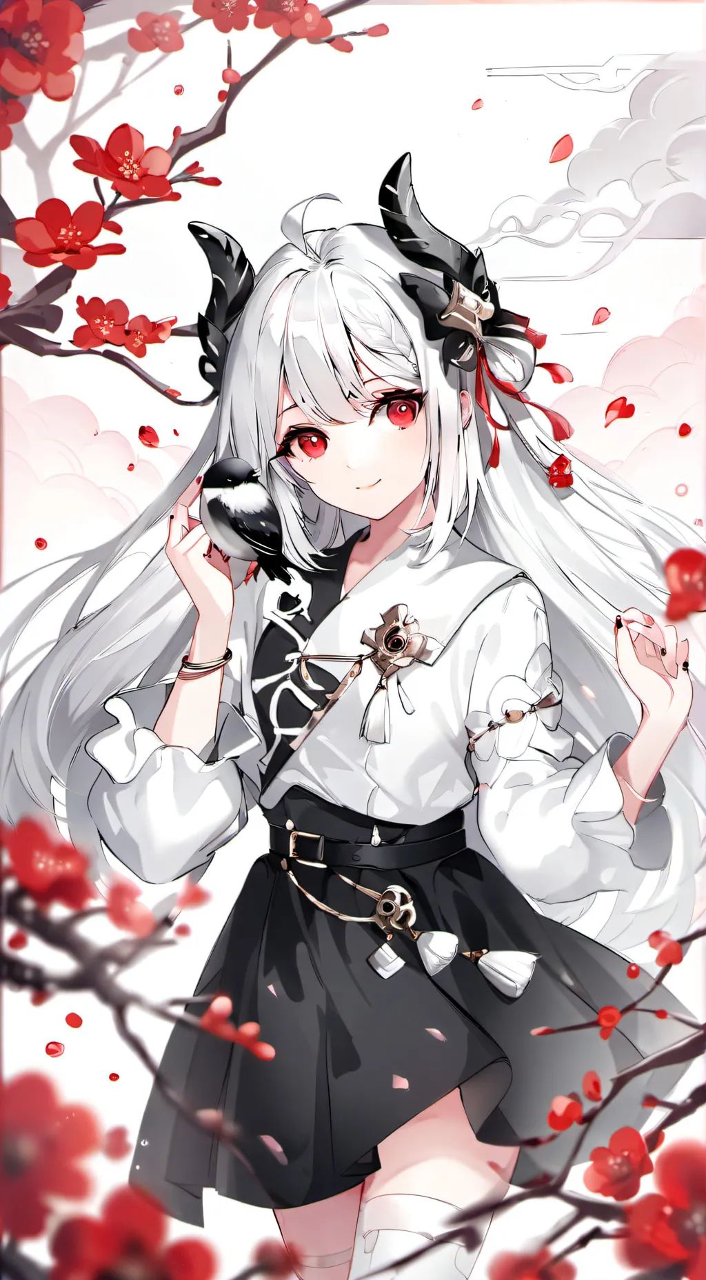 ai character: luna background