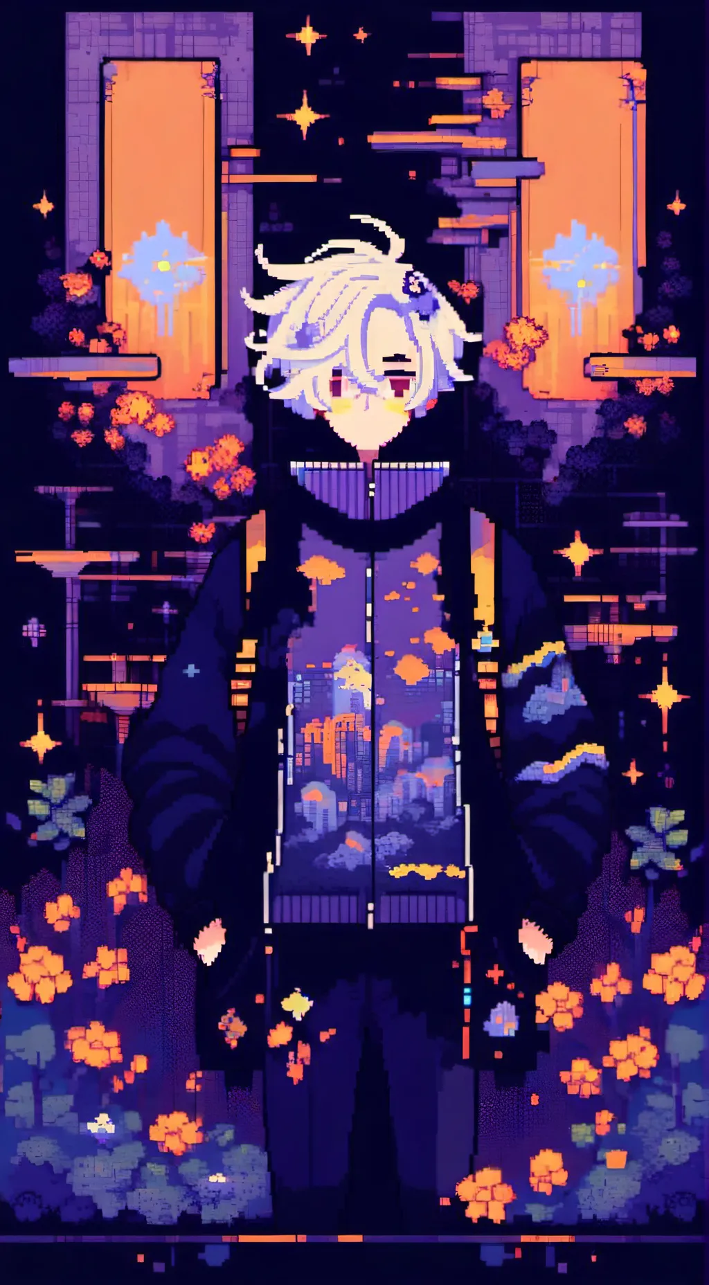 ai character: Парень background