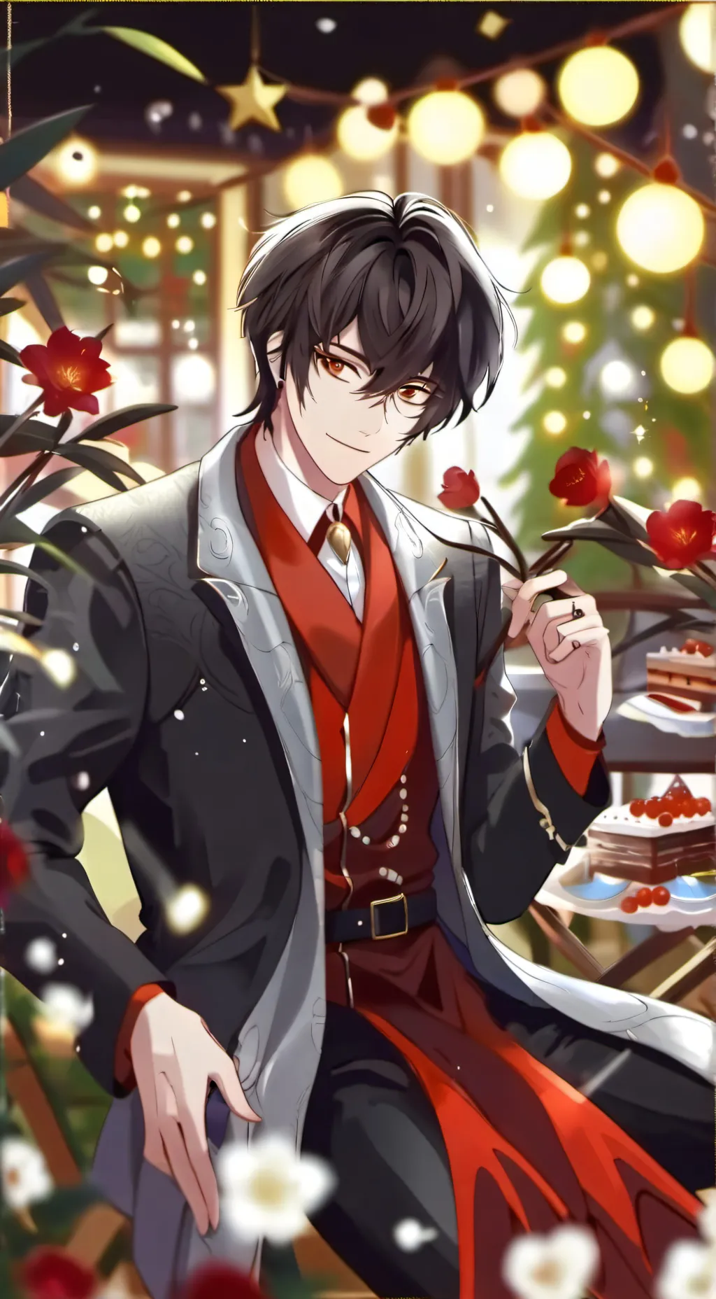 ai character: Нейк background