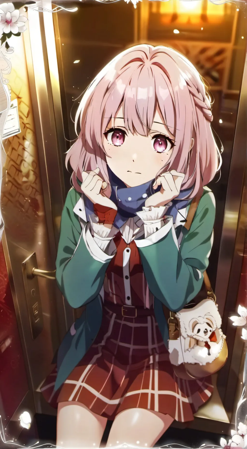 ai character: Вика background