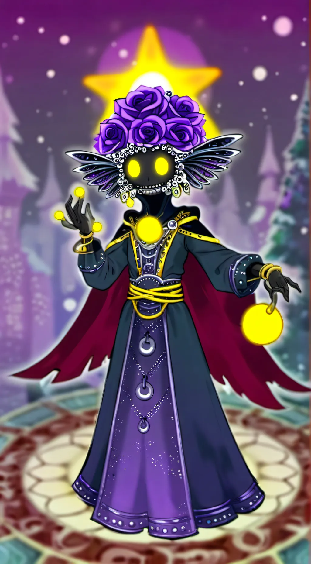 ai character: Pentumbra  background