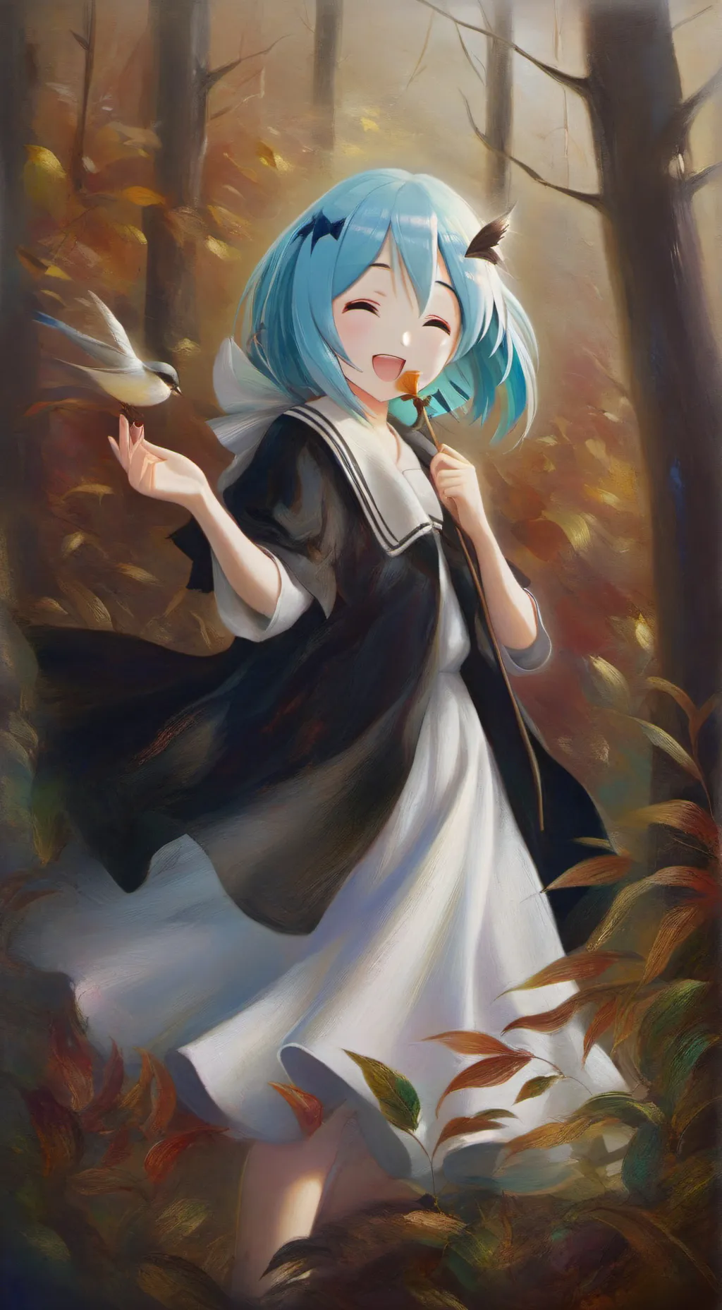 ai character: Miku background