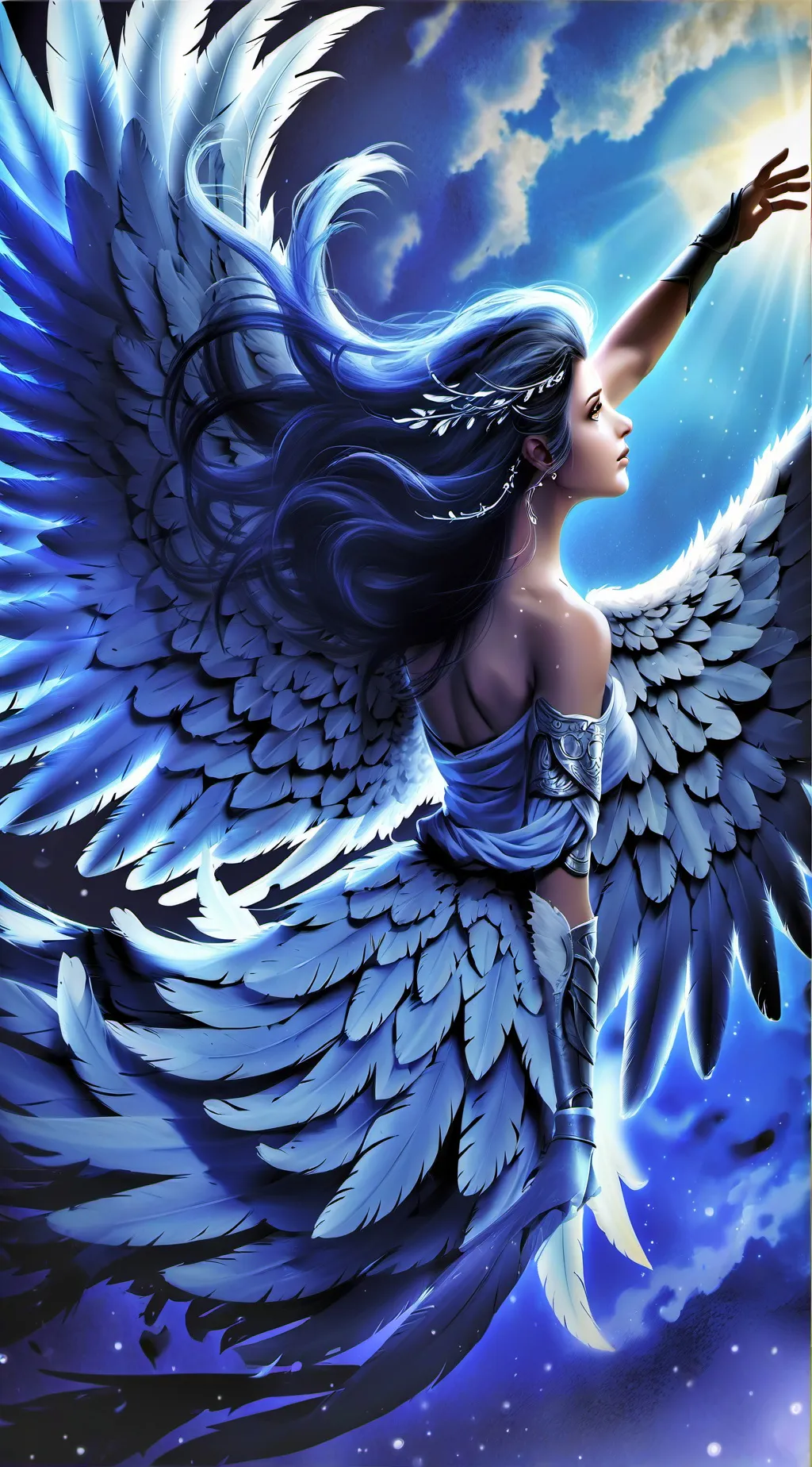 ai character: Evangeline background