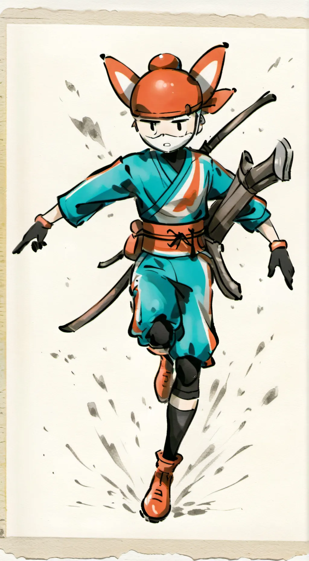 ai character: Leo background