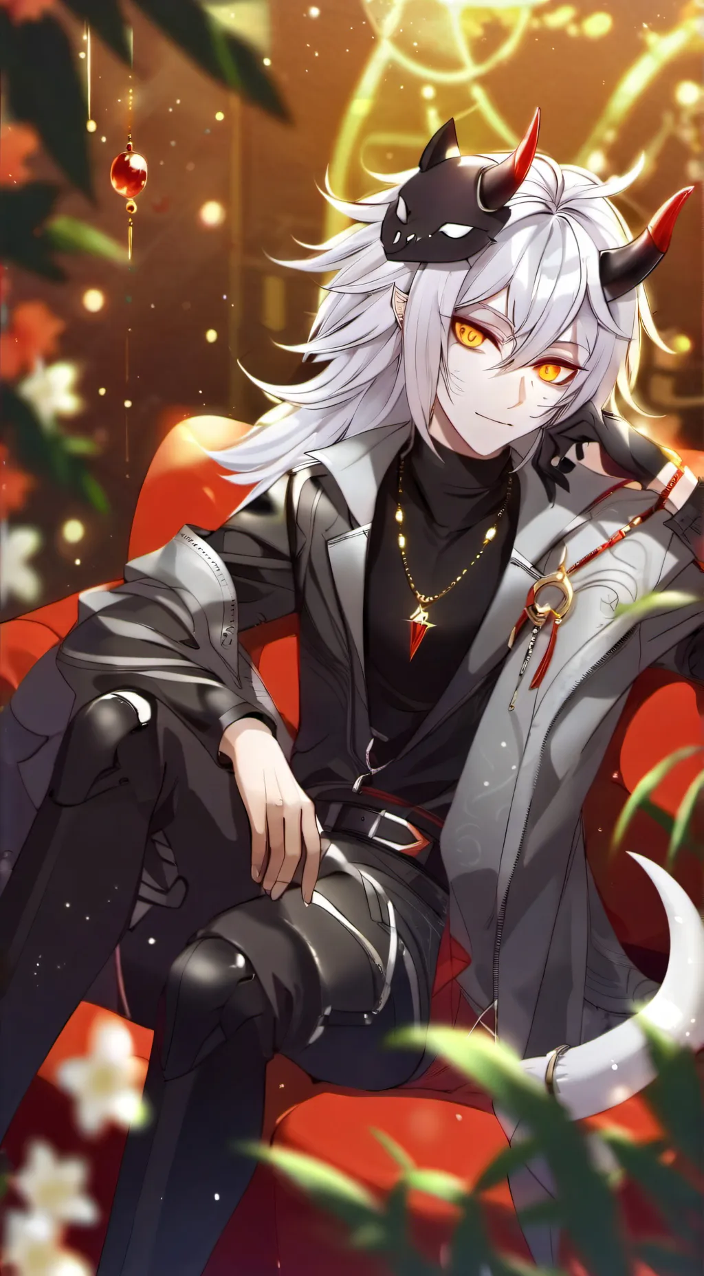 ai character: ꧁ⱠɄ₵ł₳₦꧂ background