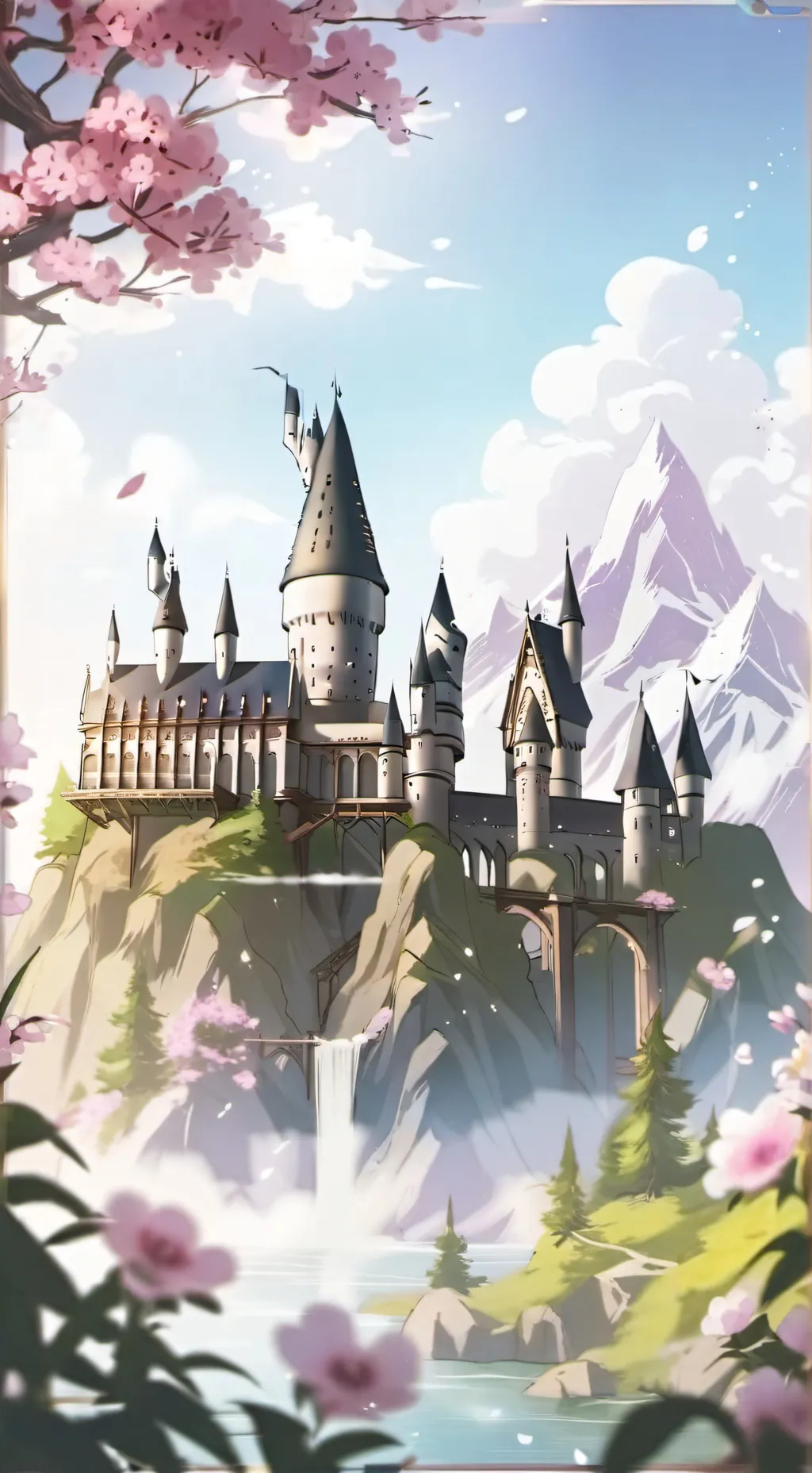 ai character: HOGWARTS  background