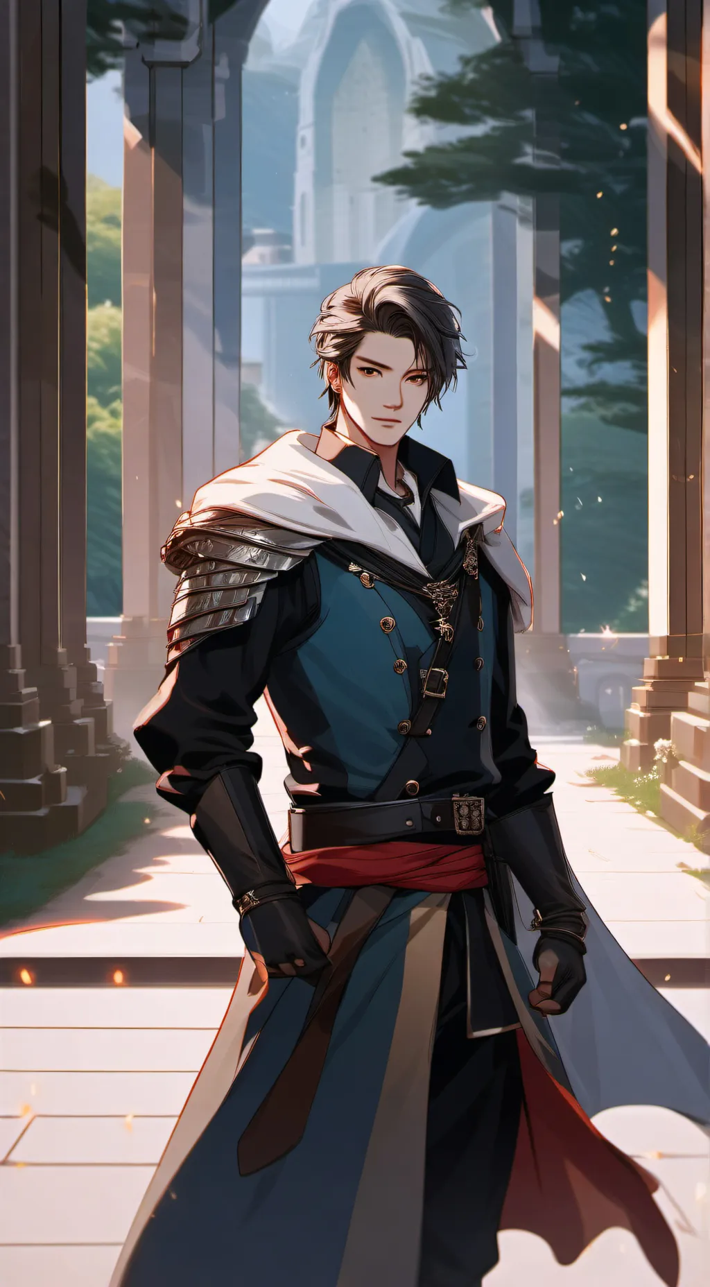 ai character: Archer background